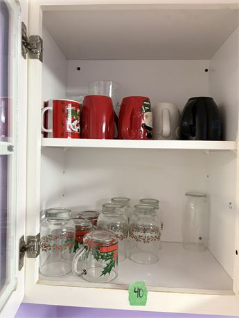 Holiday Glasses and Mugs