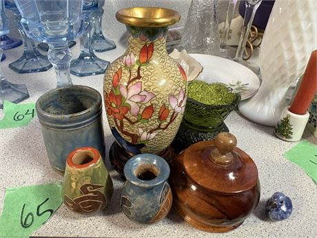 Decor Lot, Vase, Pottery