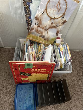Misc Lot, Cards, Maps
