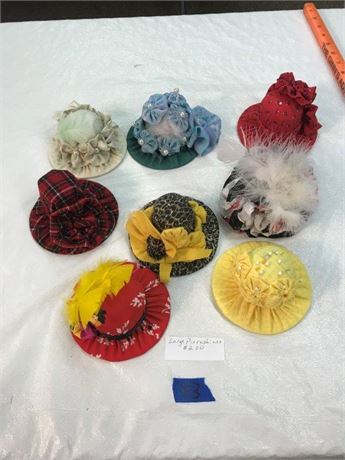 Homemade Large Hat Pincushions