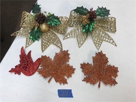 Christmas Glitter Decorations