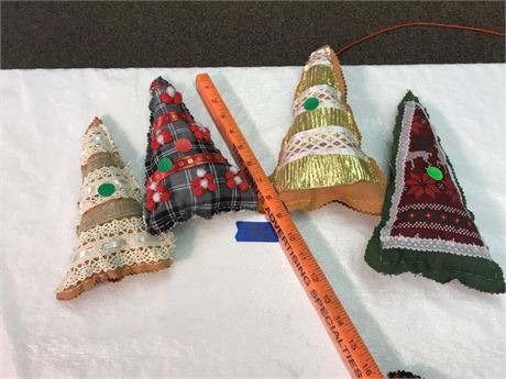 4 Craft Christmas Trees