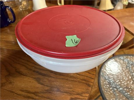 Large Tupperware Bowl