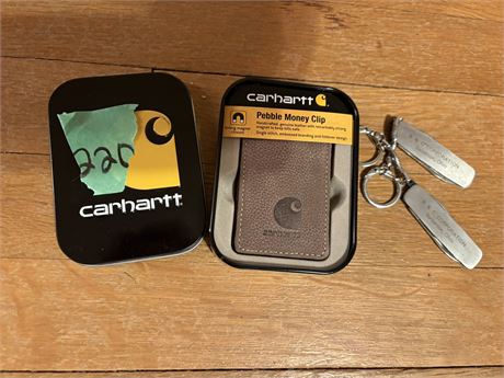 Money Clip and Pocket Knives