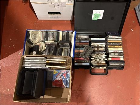 Cassettes and CDs