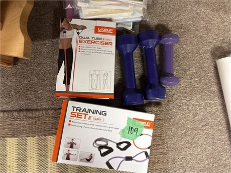 Weights, Exercise Bands