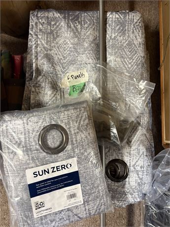 Sun Zero Curtain Panels