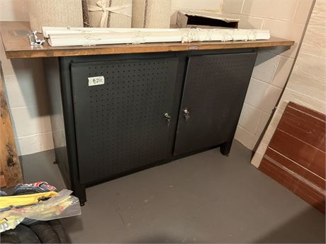 Craftsman Cabinet with Keys