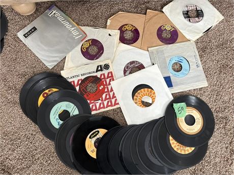 45 RPM Records Lot