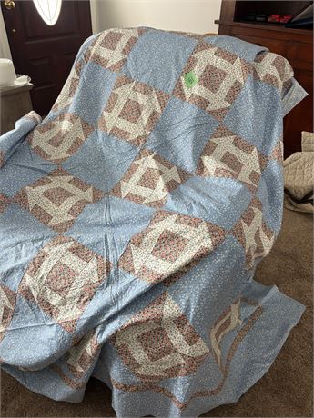 Vintage Handmade Quilt Top