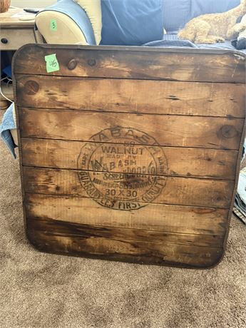 Antique Wood Stove Board by Wabash Screen Door Co
