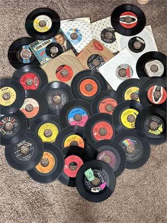 45 RPM Records Lot