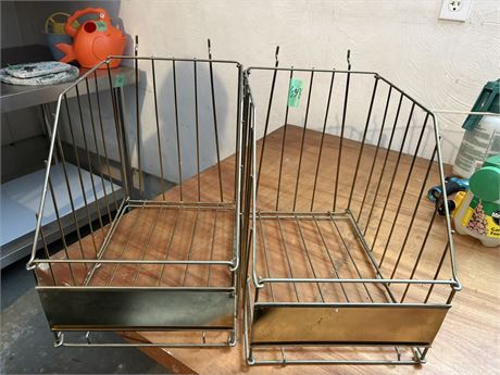 Wire Baskets for Peg Board