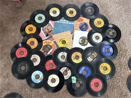 45 RPM Records Lot