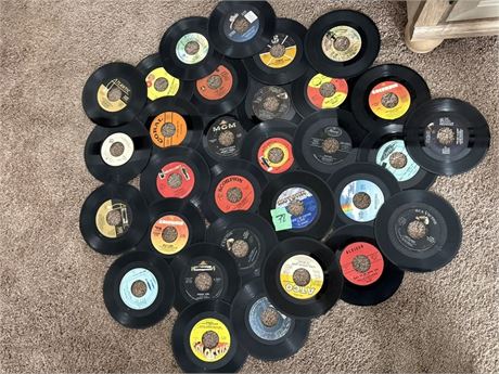 45 RPM Records Lot