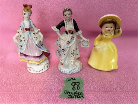 Lady Figurines, Occupied Japan