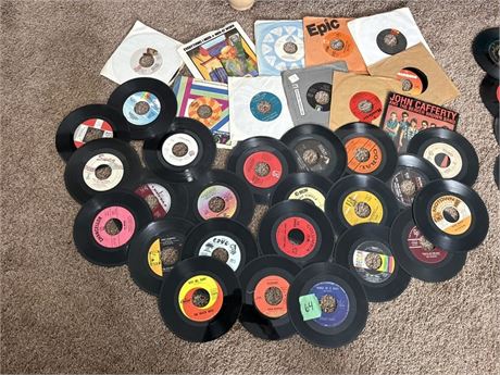 45 RPM Records Lot