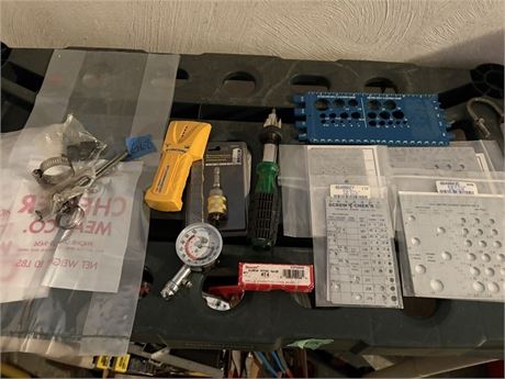 Misc Tools, Screw Checks, Stud Finder