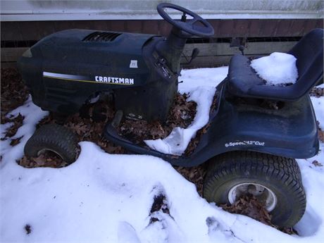 Craftsman Tractor- Unknown Condition