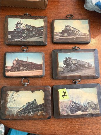 Vintage Train Decor