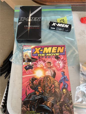 X-Men Comic and Game