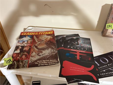 Vintage Clash of the Titans , 3D Glasses