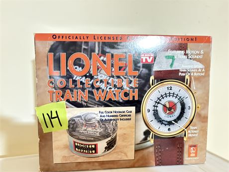 Lionel Collectible Train Watch
