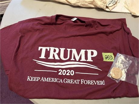 Trump T-shirt and Cookie