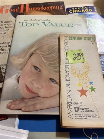 Vintage Magazines, Maps