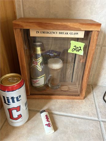 "In Case of Emergency" Frame, Indians Collectibles