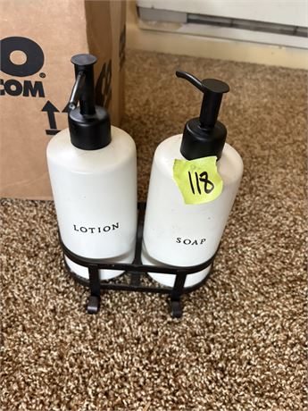Lotion and Soap Dispenser