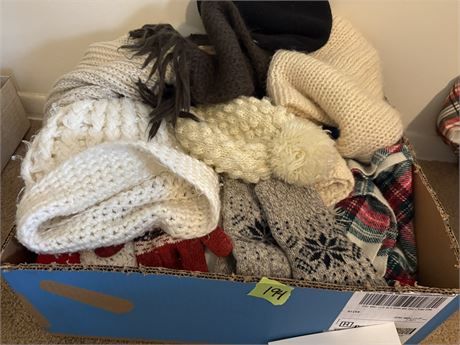Hats, Mittens, Scarves