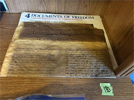 4 Documents of Reform Authentic Reproductions