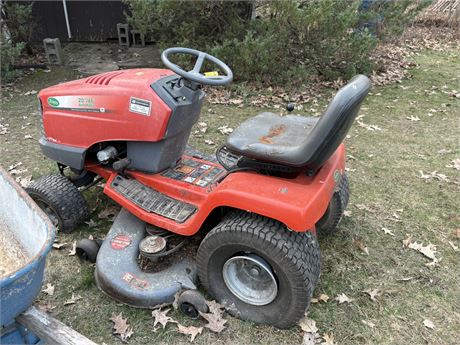 Tractor (key in it, condition unknown)