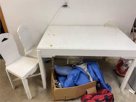 Antique Table and Chairs