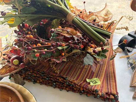 Fall Decor, Placemats