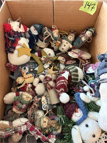 Snowman Ornaments and Decor