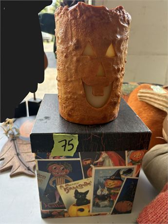 Halloween Box and Candle