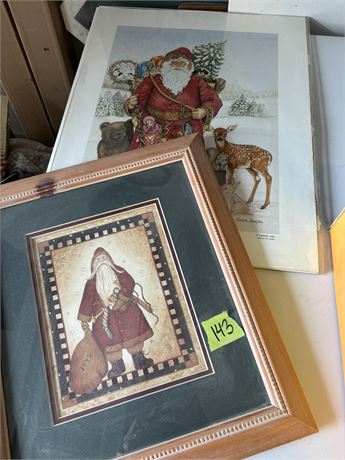 Santa Wall Decor