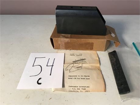 Weaver Adjust-A-Site Scope Mount Gun Part