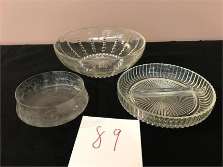 Clear Glass Bowls