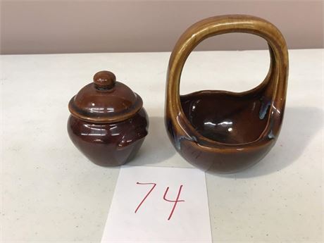 USA & Unmarked Pottery