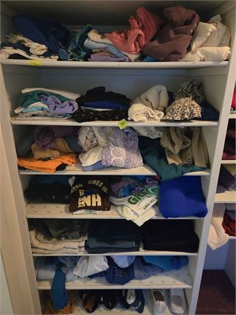 Ladies Shirts and Shoes Lot