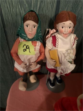 Vintage Norman Rockwell Dolls