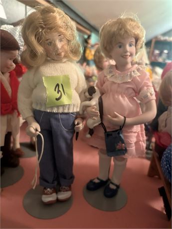 Vintage Norman Rockwell Dolls