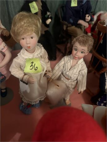 Vintage Norman Rockwell Dolls