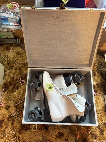 Roller Skates and Case