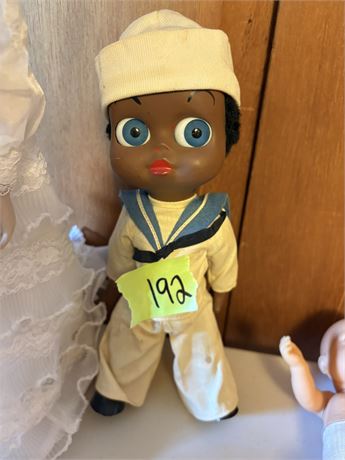 Vintage Sailor Doll