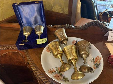 Brass Goblets