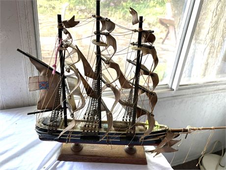 Wood Sail Boat